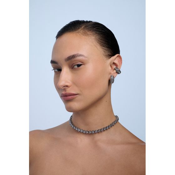 Colar Riviera Brilhante Classics Prata Boho